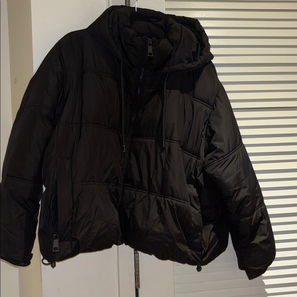 Zara Black Quilted Jacket